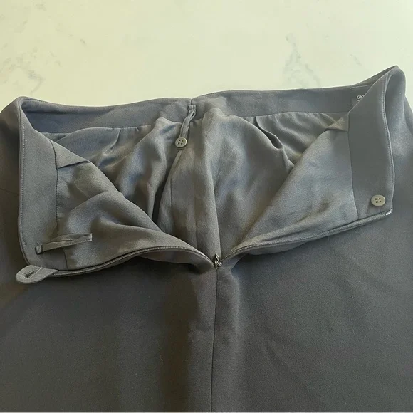 Giorgio Armani Black 100% Silk Maxi Straight Skirt in 46EU (10US) or L - Picture 4 of 16